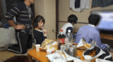 [Erotic GIF] The excitement of hiding and having sex near a friend is extraordinary... to a who seduces you with home drinking www