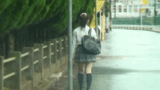 [Erotic GIF] A girl who gets panchira just by walking ● A student can't complain even if she is raped! Outdoor rape that is shredded is a little excited www