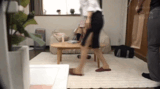 [Erotic GIF] Girls ● Students are captivated by sex! The appearance of poking the portio with a sleeping back is too erotic www
