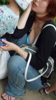 [Mama erotic image with child] This is postpartum sex appeal! A mom with a child who doesn't have pheromone hampers found in the city is super intriguing www