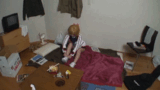 [Menhera Erotic GIF] This is a gonzo with Menhera ... Amateur girl who is happily vaginal shot in cosplay wwwww