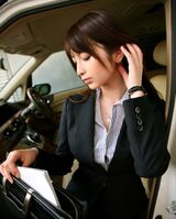 It's hard to refuse a contract because I'm a business with a life insurance saleslady, what should I do?