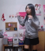 If you make a GIF image of a miniskirt girl's "Dancing", it's not panchira wwww