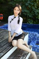 [HuaYan花の颜]Vol.065_嫩模Angela喜欢猫私房古典透视旗袍+运动服完美诱惑写真41P