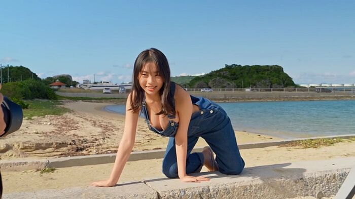 【Image】Kikuchi Himena-chan 'How about this swimsuit→ 4th image