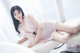 [LeYuan星乐园] Vol.046_ Goddess 刘钰儿居家powder红蕾丝水裙vacuum秀傲人大breast诱惑Photo 46P
