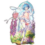 [Image] Rem of Rezero, who was taken off by erotic erotica at the collaboration destination and put on her thighs www
