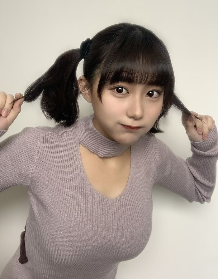 Miku Tanaka I carefully selected only the images of the estimated H milk idol Twitter big pie that is amazing! 23th image
