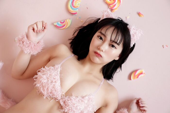 Miku Tanaka I carefully selected only the images of the estimated H milk idol Twitter big pie that is amazing! 6th image