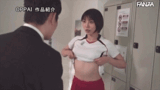 [AV image GIF] Kaoru Yasui (Kaworu Yasui) 22 small devil school girls who seduce teachers with big