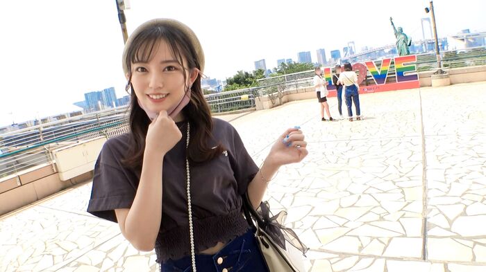 [AV image] Aina Hayashi 26 beautiful girl students who are called out in Odaiba and brought to the hotel 2th image