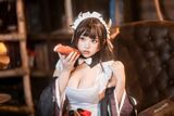 Coser Beauty Seven Seven Seven Fertility Calf Cow Woman 仆主题私房Erosensual黑白女仆裙半撩秀翘臀美腿诱惑Photo 42P