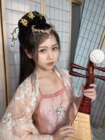 人气Coser不呆猫宫廷仕女主题脱sexual 感薄纱dew powder 色肚兜配ultrathin meat丝撩人诱惑Photo 56P