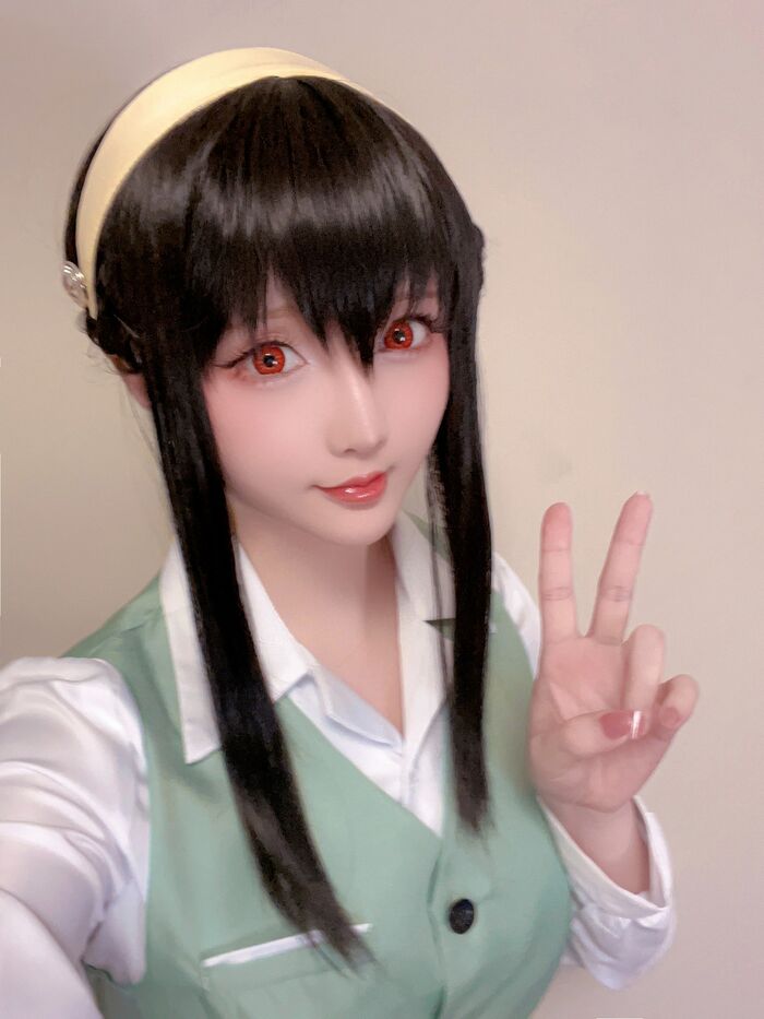 Coser小姐姐星之迟迟约尔圣诞2主题OL制服半脱露白色蕾丝内衣完美诱惑写真71P 56th image