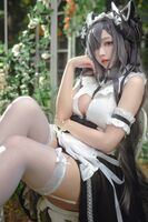 Coser@ Sakura Miyamoto - August maid outfit