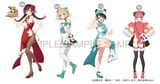 【画像】彼女お借りしますでエチエチコスプレした、どの女の子と種付けしたい！？wwwwwwww