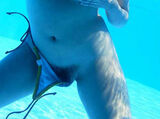 45 erotic images of underwater porori with a misaligned swimsuit