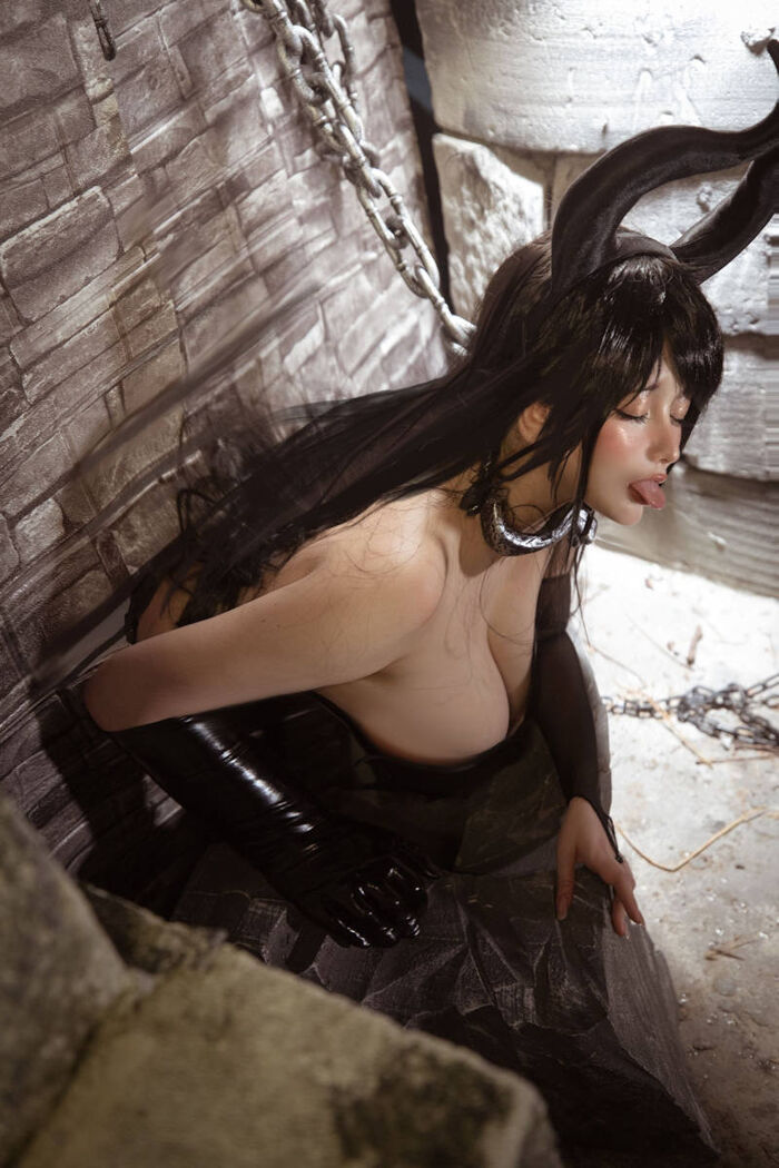 Succubus erotic image Yumema cosplay 100 barrage 46th image