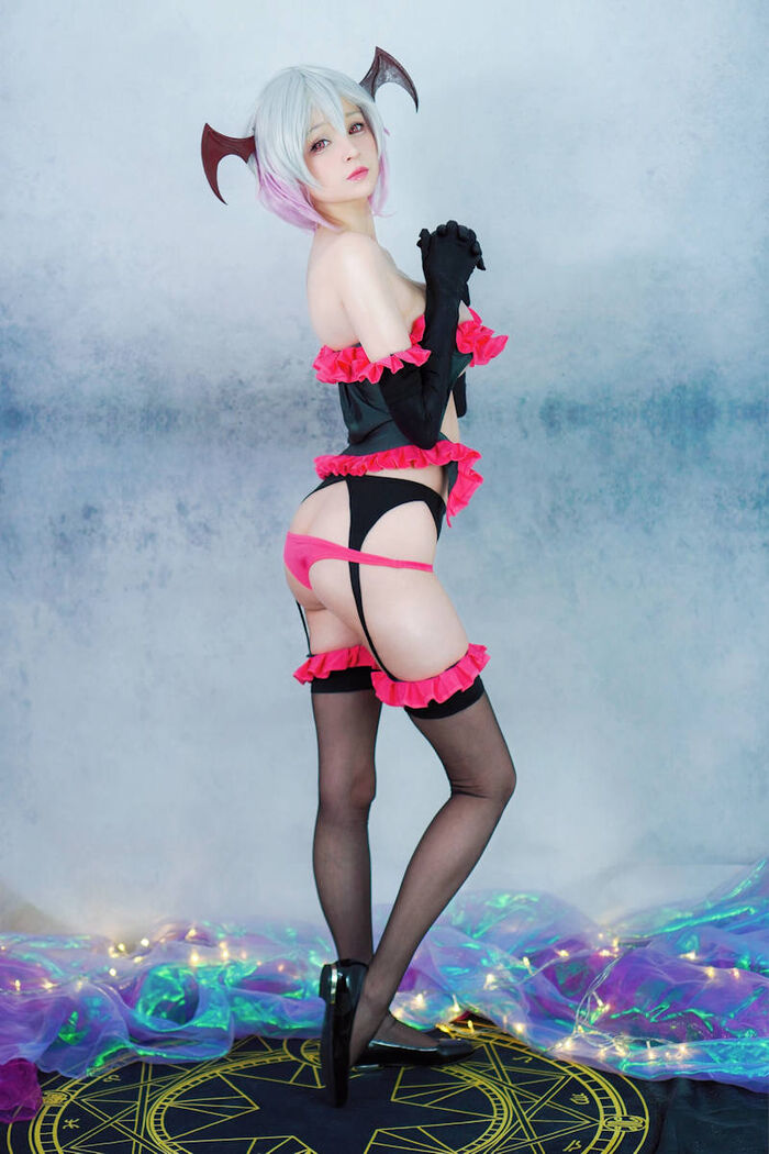 Succubus erotic image Yumema cosplay 100 barrage 53th image