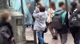 Picking up fair-skinned and hairy minimum female college student AV
