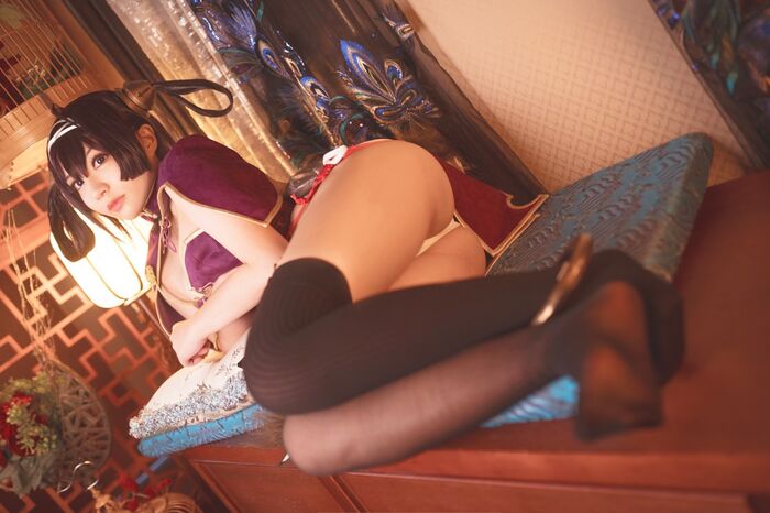 Coser 美女叫我千寻adult宁海主题私房性感旗袍装+户外比基尼秀完美身Material诱惑Photo 31P 13th image
