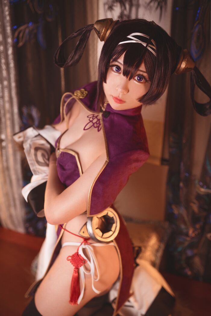 Coser 美女叫我千寻adult宁海主题私房性感旗袍装+户外比基尼秀完美身Material诱惑Photo 31P 4th image