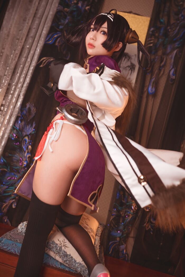 Coser 美女叫我千寻adult宁海主题私房性感旗袍装+户外比基尼秀完美身Material诱惑Photo 31P 6th image