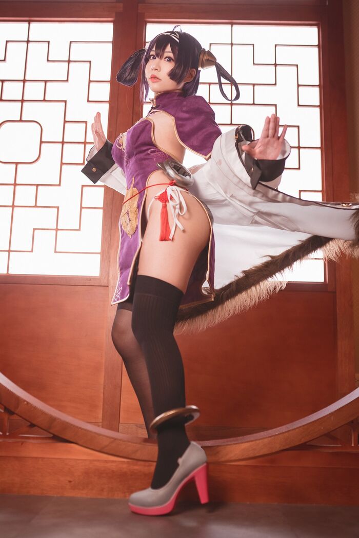 Coser 美女叫我千寻adult宁海主题私房性感旗袍装+户外比基尼秀完美身Material诱惑Photo 31P 7th image