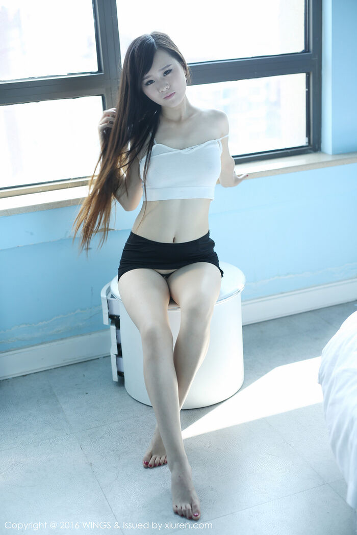 [WingS 影私荟] Vol.022_嫩模喵喵cyann阳光下的private cell beautiful girl vacuum 秀美breast 极致诱惑Photo 52P 2th image