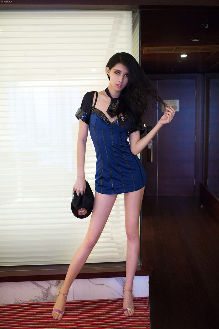 Suijō 76th Period_车模哈尼宝宝白�bud丝上衣秀美breast黑色丁字裤修长美衿 Erotic Photography 36P 33th image