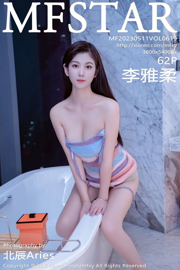 [MFStar Mock Academy] Vol.619_ Model 特李雅柔sensual dew shoulder连衣短裙配ultra-thin ash丝秀高challenge身Material诱惑Photo 62P 60th image