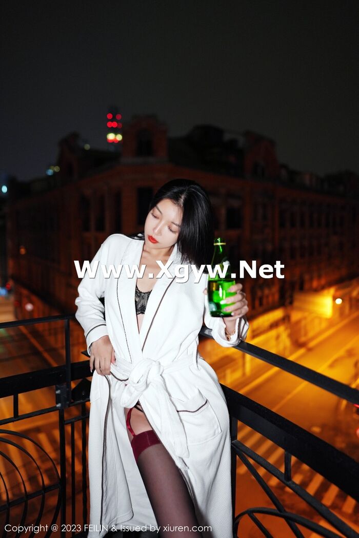 [FeiLin嗲囡囡] VOL.464_ Goddess Fukiki LRIS Private Cell Dewhitening Water Sleeve Dew Color Inner Clothing Delivery 黑丝吊袜诱惑Photo 89P 20th image