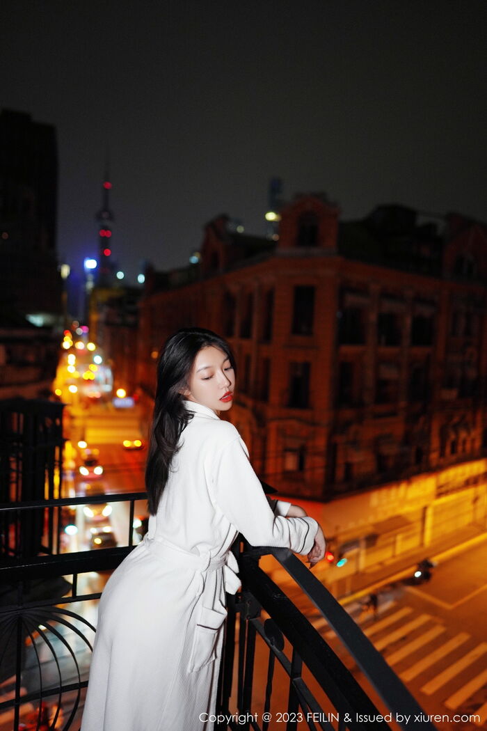 [FeiLin嗲囡囡] VOL.464_ Goddess Fukiki LRIS Private Cell Dewhitening Water Sleeve Dew Color Inner Clothing Delivery 黑丝吊袜诱惑Photo 89P 21th image