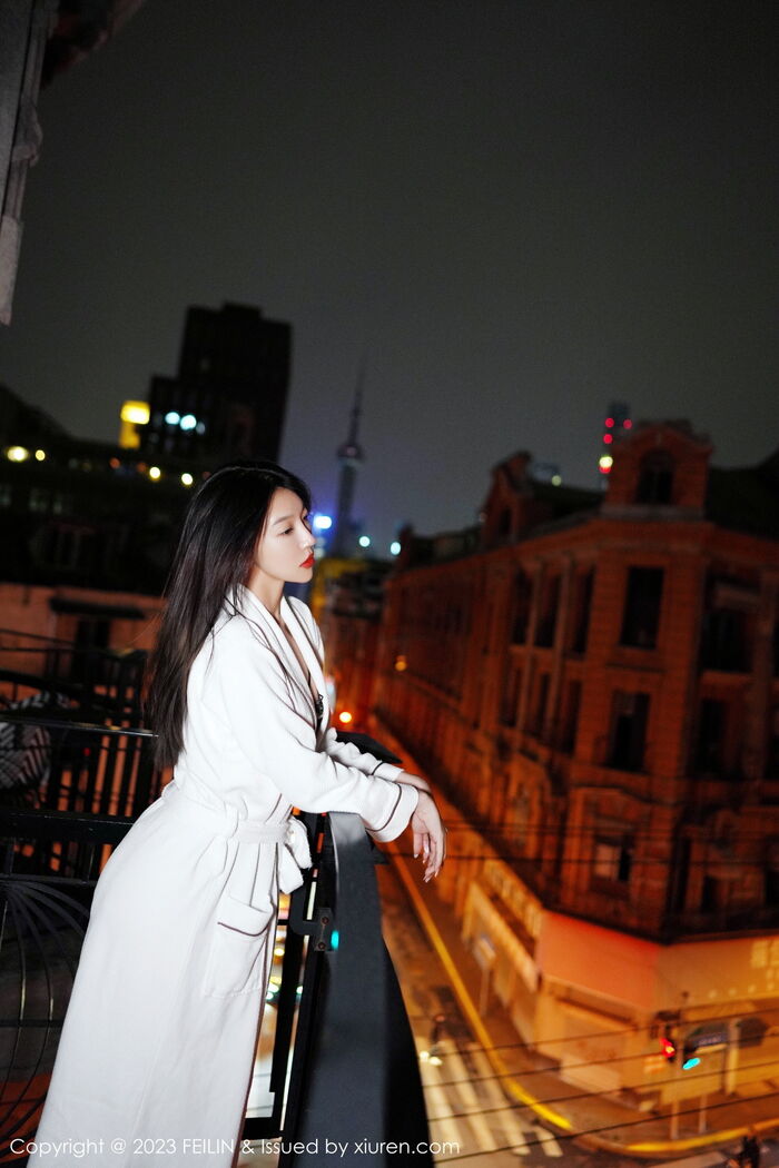 [FeiLin嗲囡囡] VOL.464_ Goddess Fukiki LRIS Private Cell Dewhitening Water Sleeve Dew Color Inner Clothing Delivery 黑丝吊袜诱惑Photo 89P 22th image