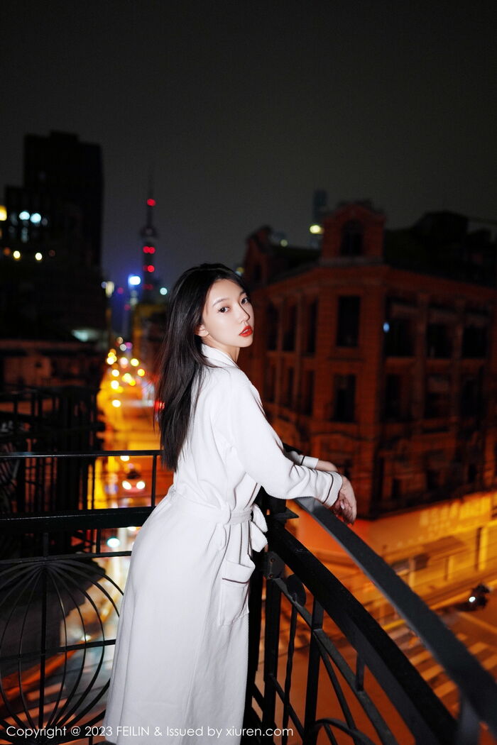 [FeiLin嗲囡囡] VOL.464_ Goddess Fukiki LRIS Private Cell Dewhitening Water Sleeve Dew Color Inner Clothing Delivery 黑丝吊袜诱惑Photo 89P 23th image