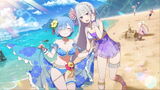 Rem of Rezero (cute, I love Subaru, popular) ← why this guy became a losing heroine www