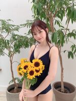 AKB48 Maho Omori immediately corrects his swimsuit photo with Nipples Hami on Instagram