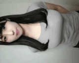 【GIF】 Cute little girls who are dancing and challenging themselves on TikTok Vol.2