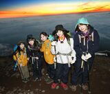Idol group "#ババババンビ" major debut song Climbed Mt. Fuji → Muscle soreness made her walk like an old lady