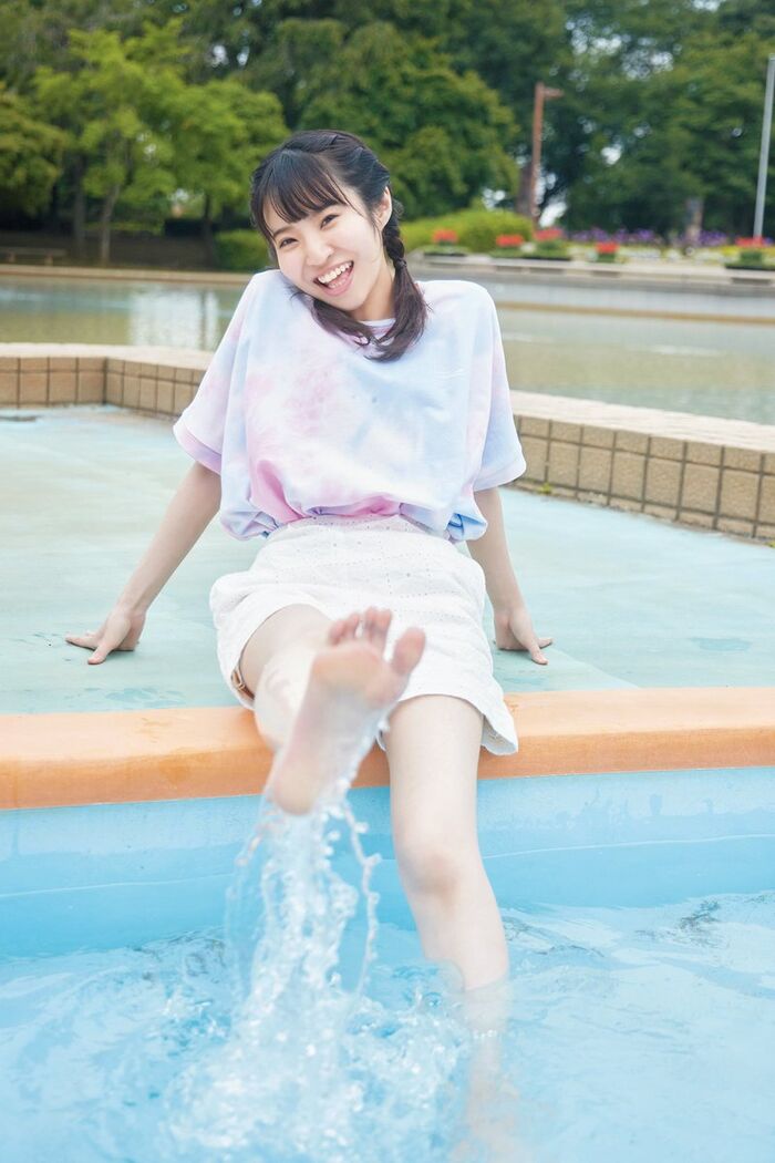 [Image] Popular voice actor lifts the ban on swimsuit gravure for the first time wwwwwwwww Natsumi Murakami on the release of her 2nd photo book, 'Swimsuit! (laughs)' 10th image