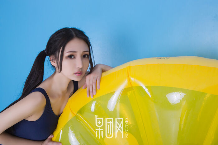 [GIRLT果团网] NO.147_�嫩模宓兔兔er私房死库水+水手情趣内衣秀火辣身Material诱惑Photo 50P 18th image