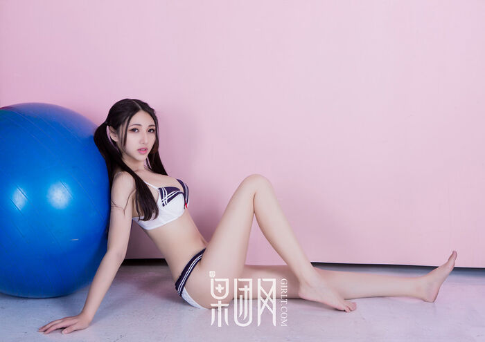 [GIRLT果团网] NO.147_�嫩模宓兔兔er私房死库水+水手情趣内衣秀火辣身Material诱惑Photo 50P 41th image
