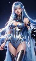 AI 美图022期赛博神主题感希腊神话神完美身MaterialPhoto 及下载25P