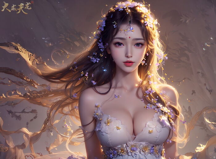 AI美图026期仙女姐姐主题大威天龙系列美仙女性感写真及下载30P 15th image