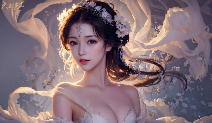 AI美图026期仙女姐姐主题大威天龙系列美仙女性感写真及下载30P 18th image