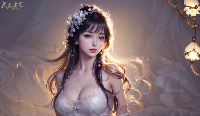 AI美图026期仙女姐姐主题大威天龙系列美仙女性感写真及下载30P 21th image