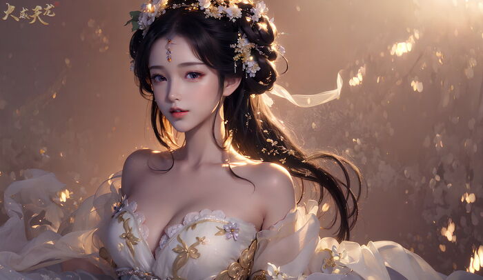 AI美图026期仙女姐姐主题大威天龙系列美仙女性感写真及下载30P 22th image