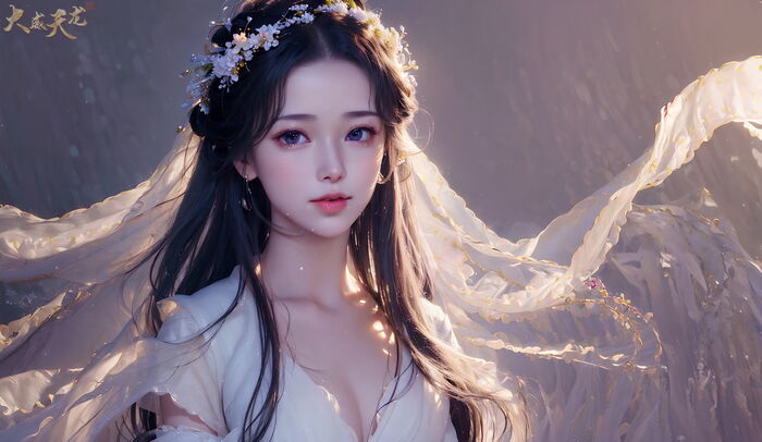 AI美图026期仙女姐姐主题大威天龙系列美仙女性感写真及下载30P 26th image