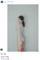 [Image] A !!storm of praise for Fumika Baba's beautiful ass lingerie model who shows her underwear biting into her buttocks wwwwwwww