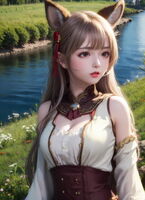 AI 美图027期异界猫女主题erotic beautiful girl cat ear daughter装梮Photo 及下载24P